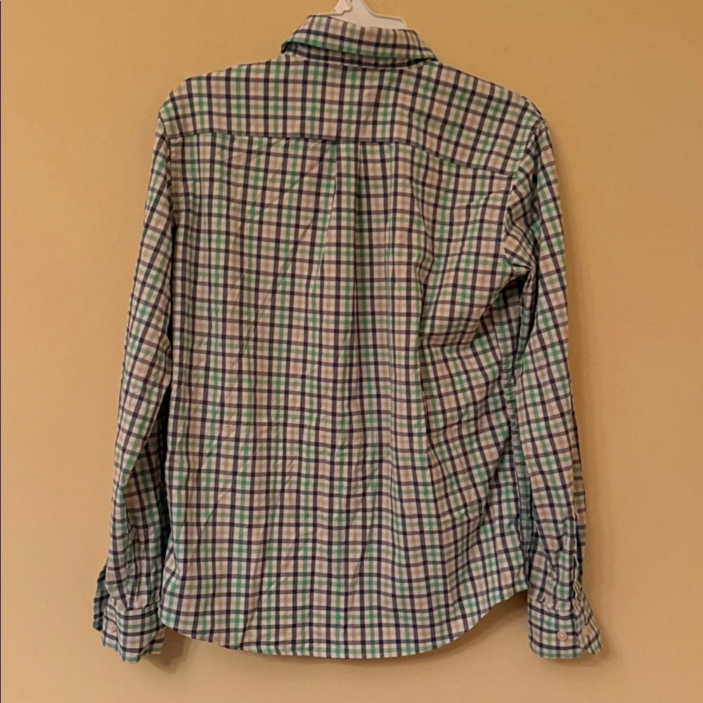 Southern Tide Multicolor Plaid‎ Shirt Jacket Sz M(10-12)